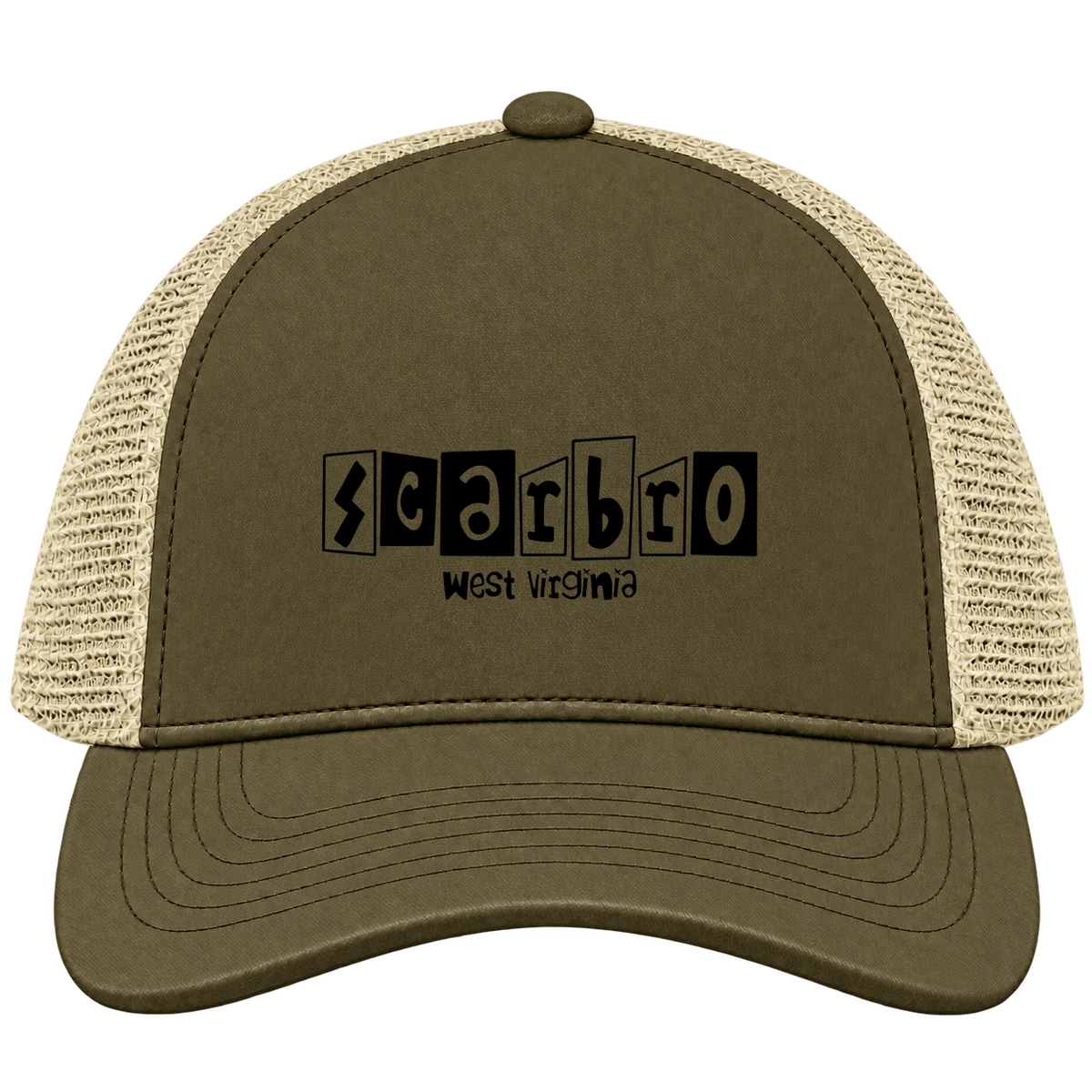 Scarbro, West Virginia Hometown Trucker Cap