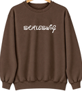 Schleswig, Iowa Hometown Crewneck — Brown