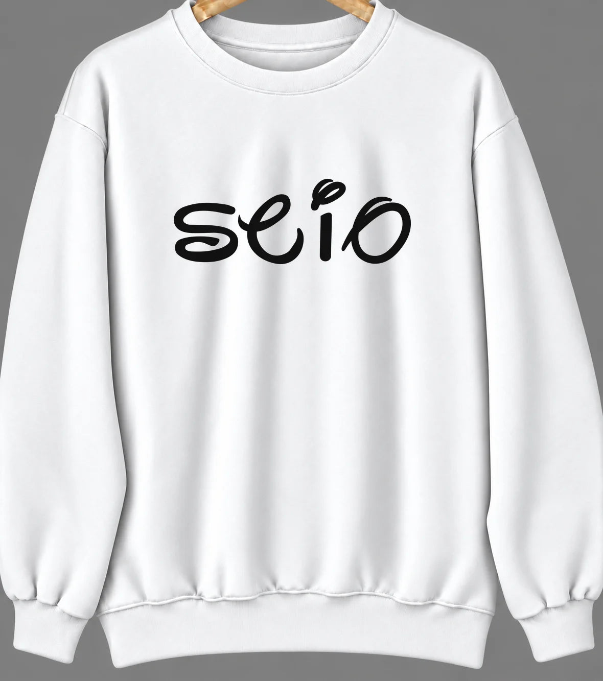 Scio, Oregon Hometown Crewneck — White