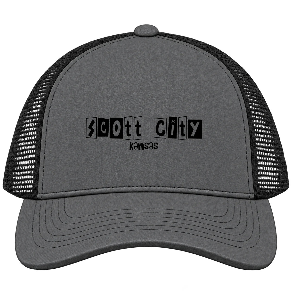 Scott City, Kansas Hometown Trucker Cap