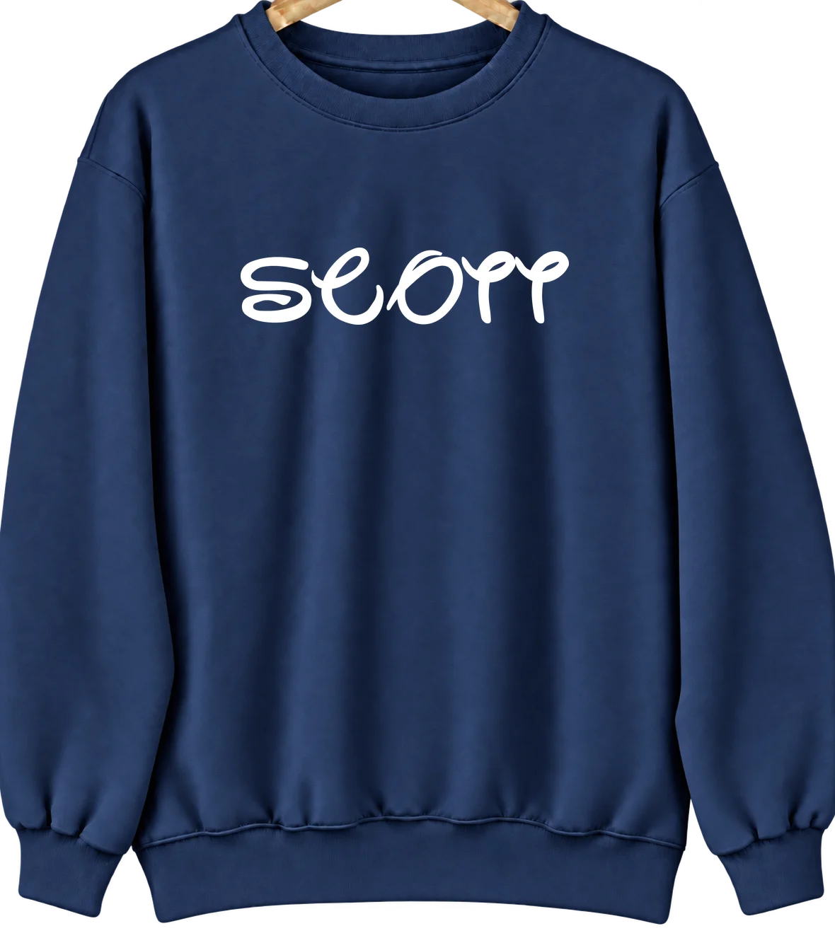 Scott, Ohio Hometown Crewneck — Navy