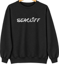 Seacliff, California Hometown Crewneck — Black