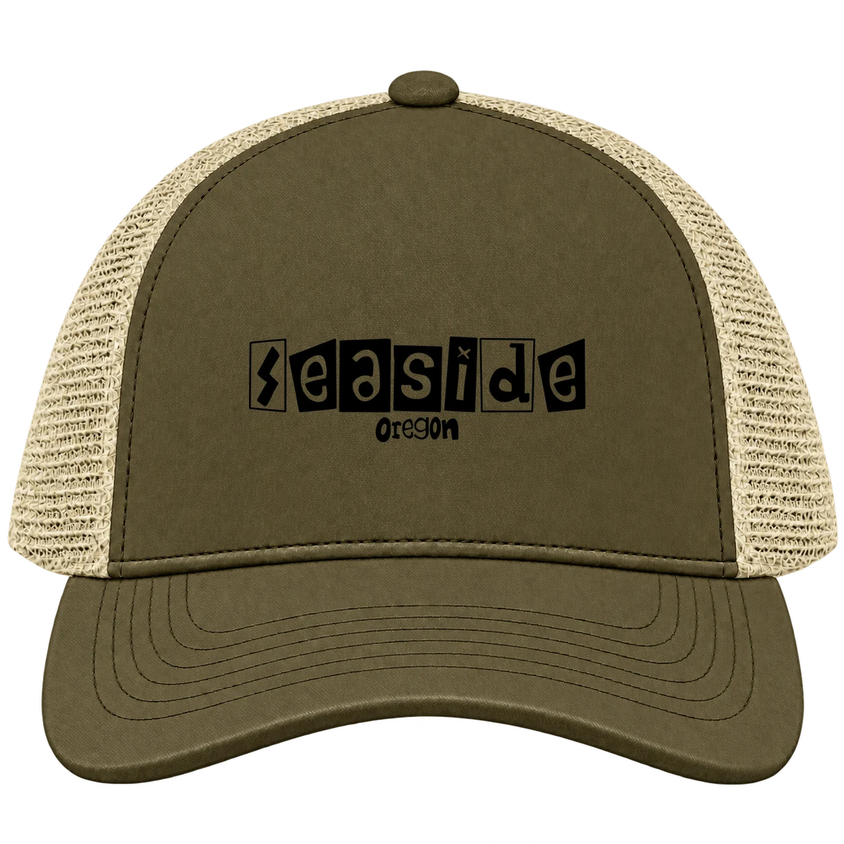Seaside, Oregon Hometown Trucker Cap