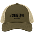 Seattle, Washington Hometown Trucker Cap