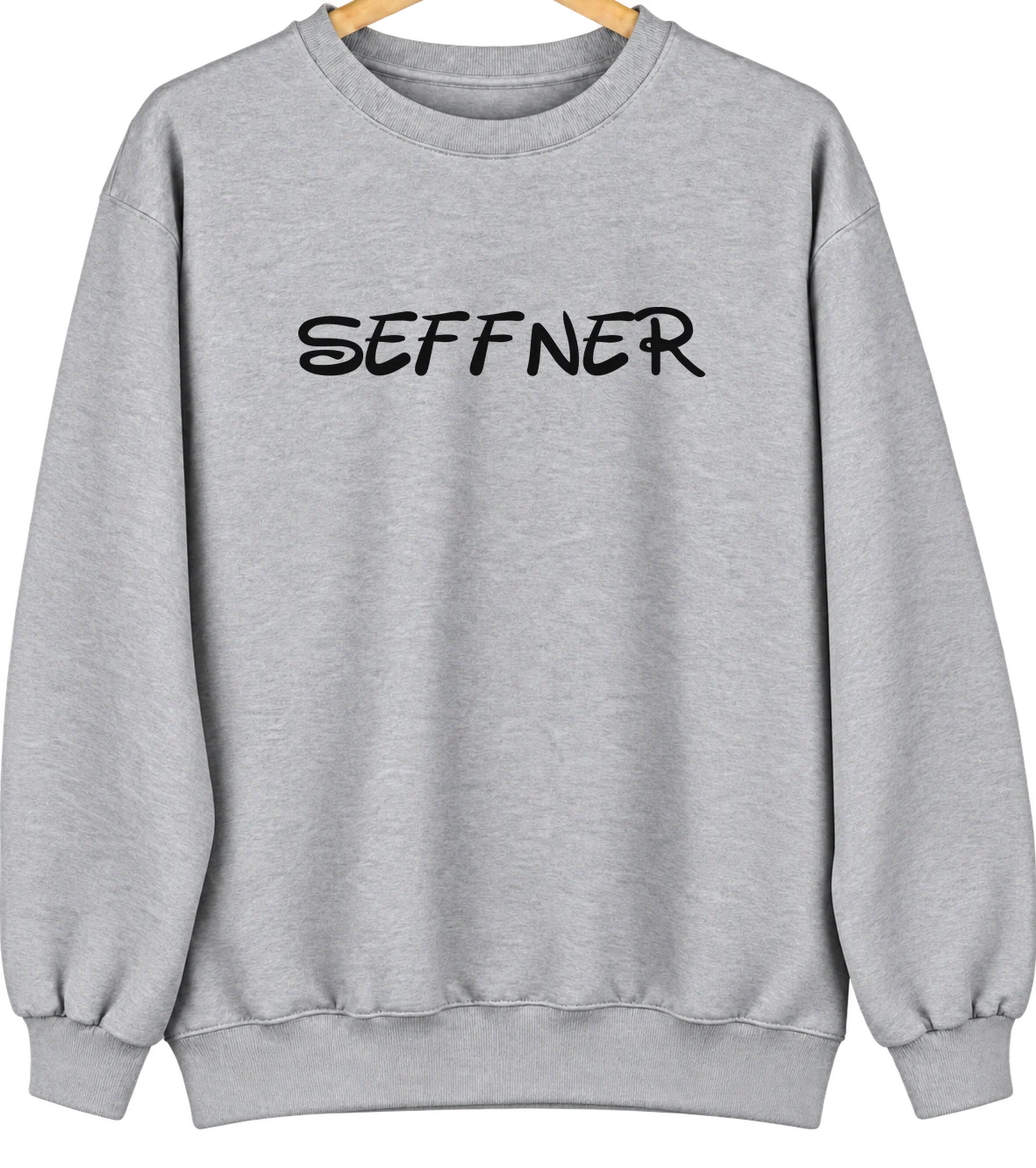 Seffner, Florida Hometown Crewneck — Sport Grey