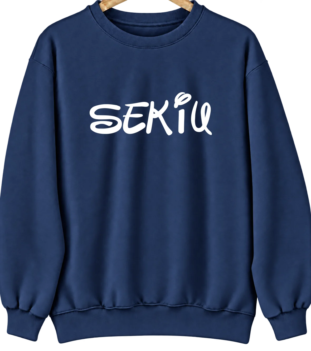 Sekiu, Washington Hometown Crewneck — Navy