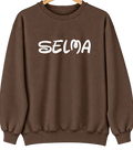 Selma, Indiana Hometown Crewneck — Brown