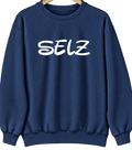 Selz, North Dakota Hometown Crewneck — Navy