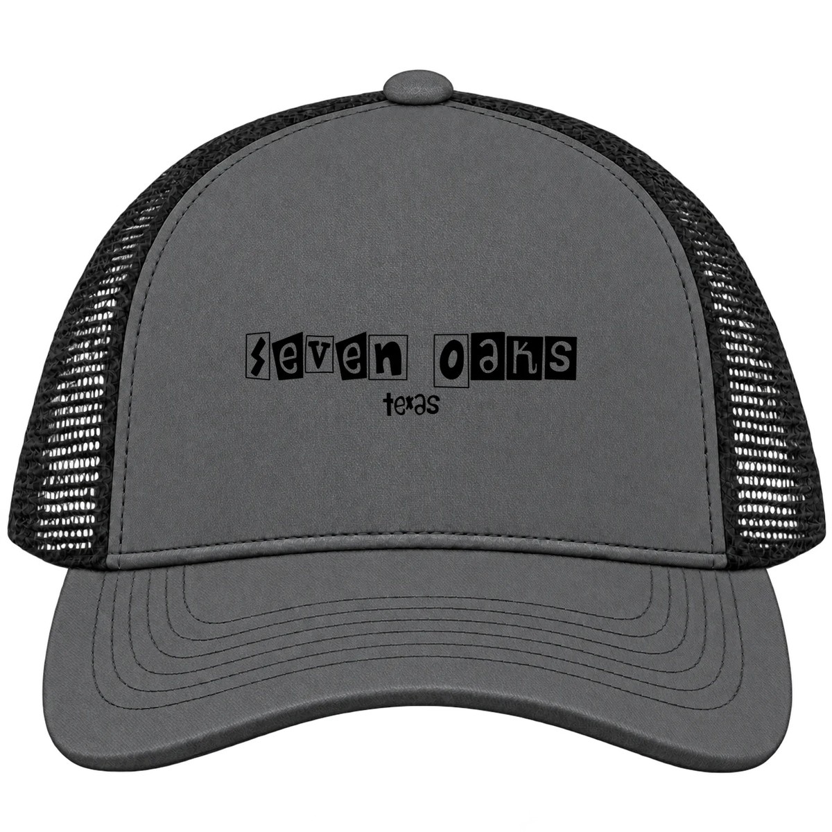 Seven Oaks, Texas Hometown Trucker Cap