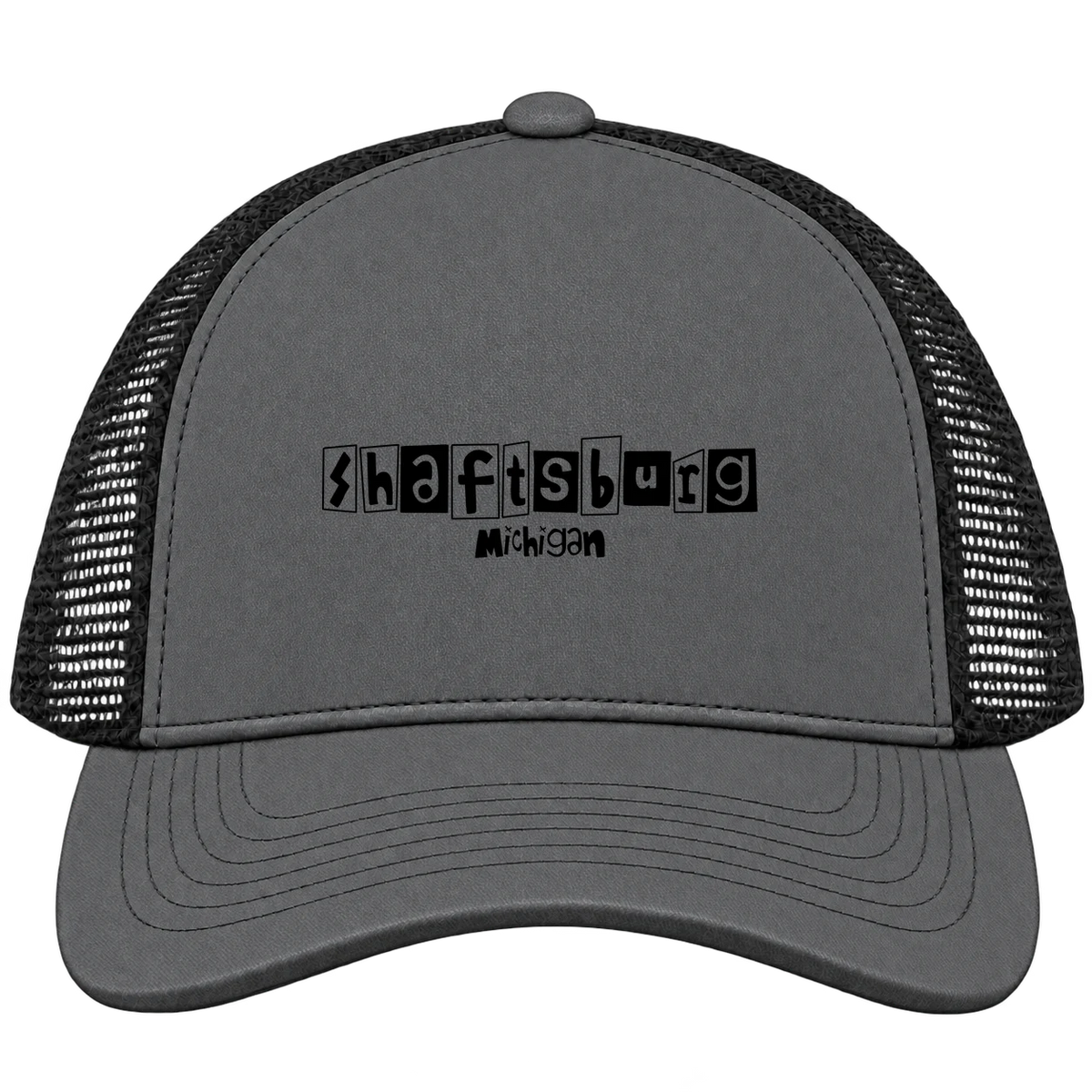 Shaftsburg, Michigan Hometown Trucker Cap