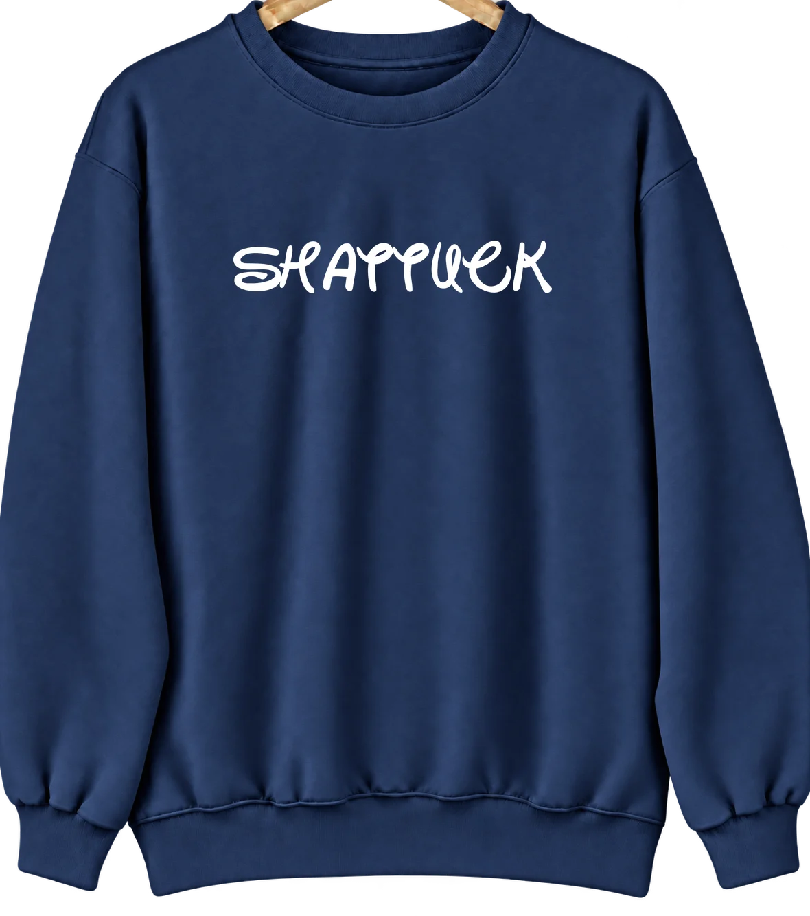 Shattuck, Oklahoma Hometown Crewneck — Navy