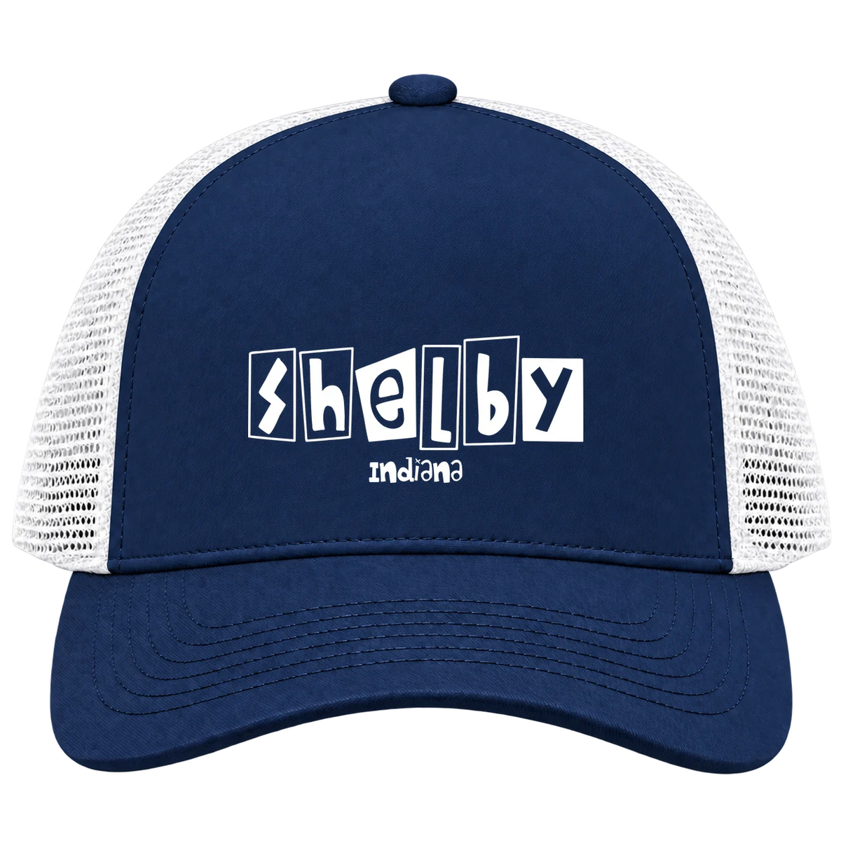 Shelby, Indiana Hometown Trucker Cap