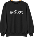 Shiloh, Georgia Hometown Crewneck — Black