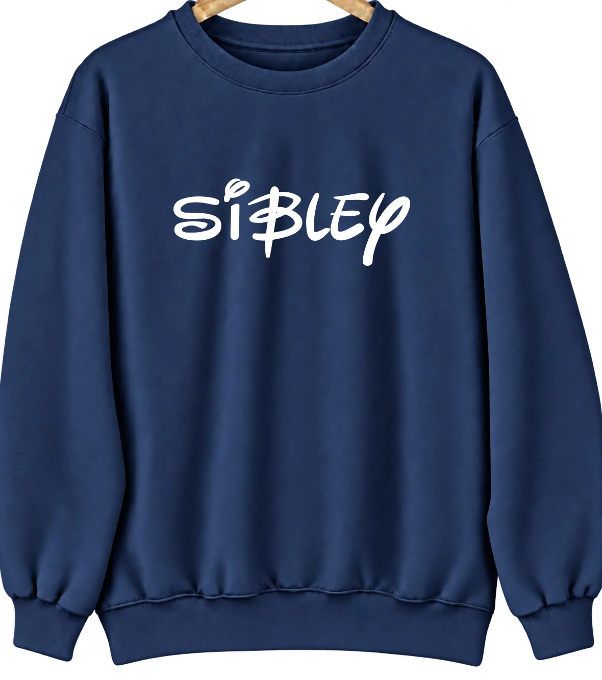 Sibley, Illinois Hometown Crewneck — Navy