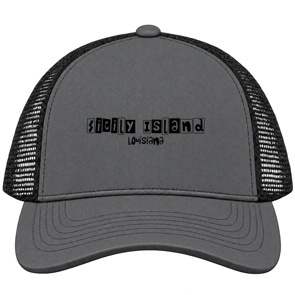 Sicily Island, Louisiana Hometown Trucker Cap