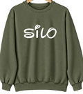 Silo, Oklahoma Hometown Crewneck — Military Green