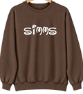 Simms, Montana Hometown Crewneck — Brown