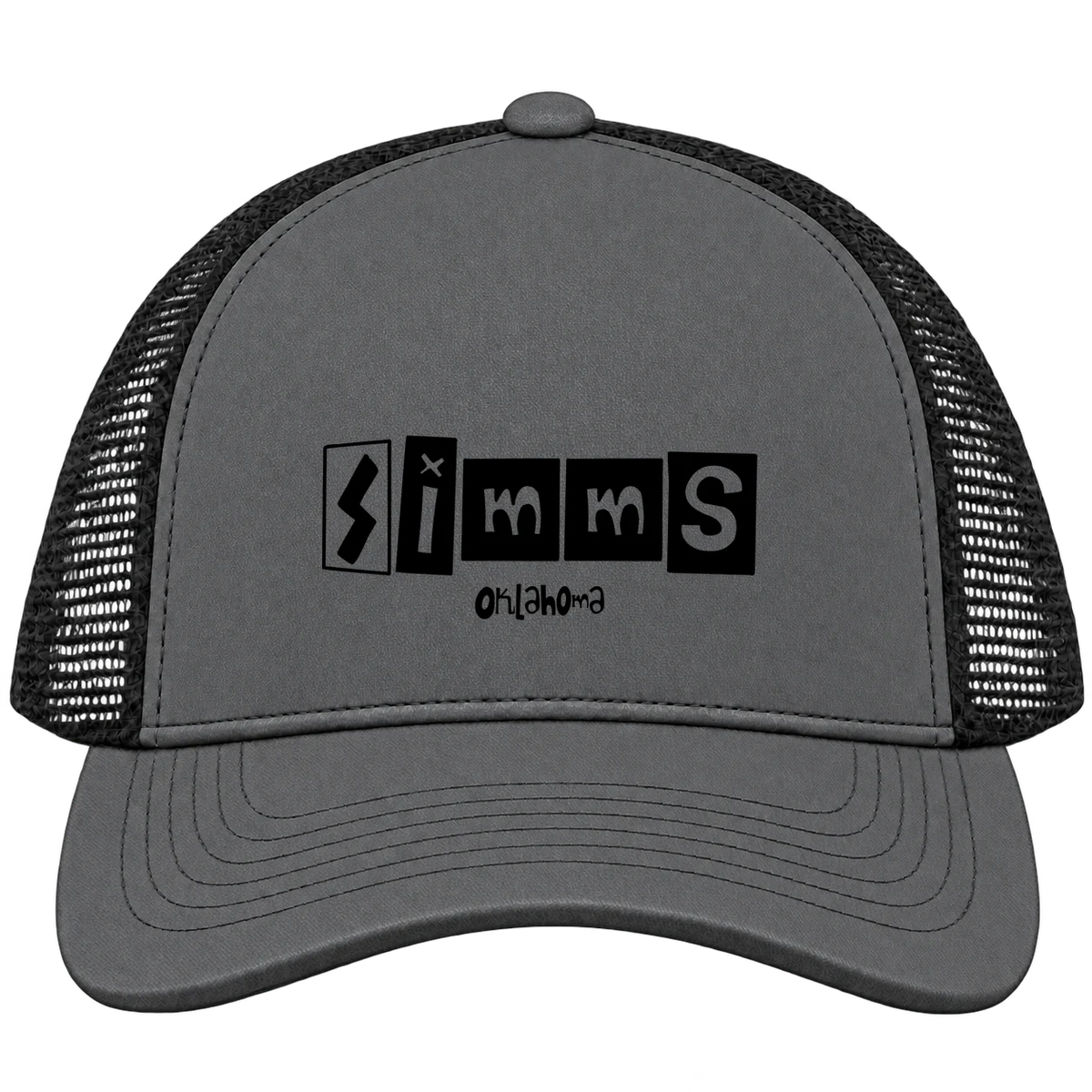 Simms, Oklahoma Hometown Trucker Cap