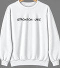 Simonton Lake, Indiana Hometown Crewneck — White
