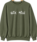 Six Mile, South Carolina Hometown Crewneck — Military Green