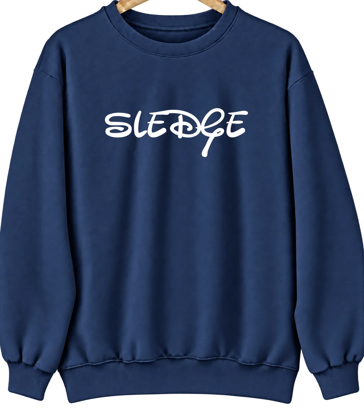 Sledge, Mississippi Hometown Crewneck — Navy