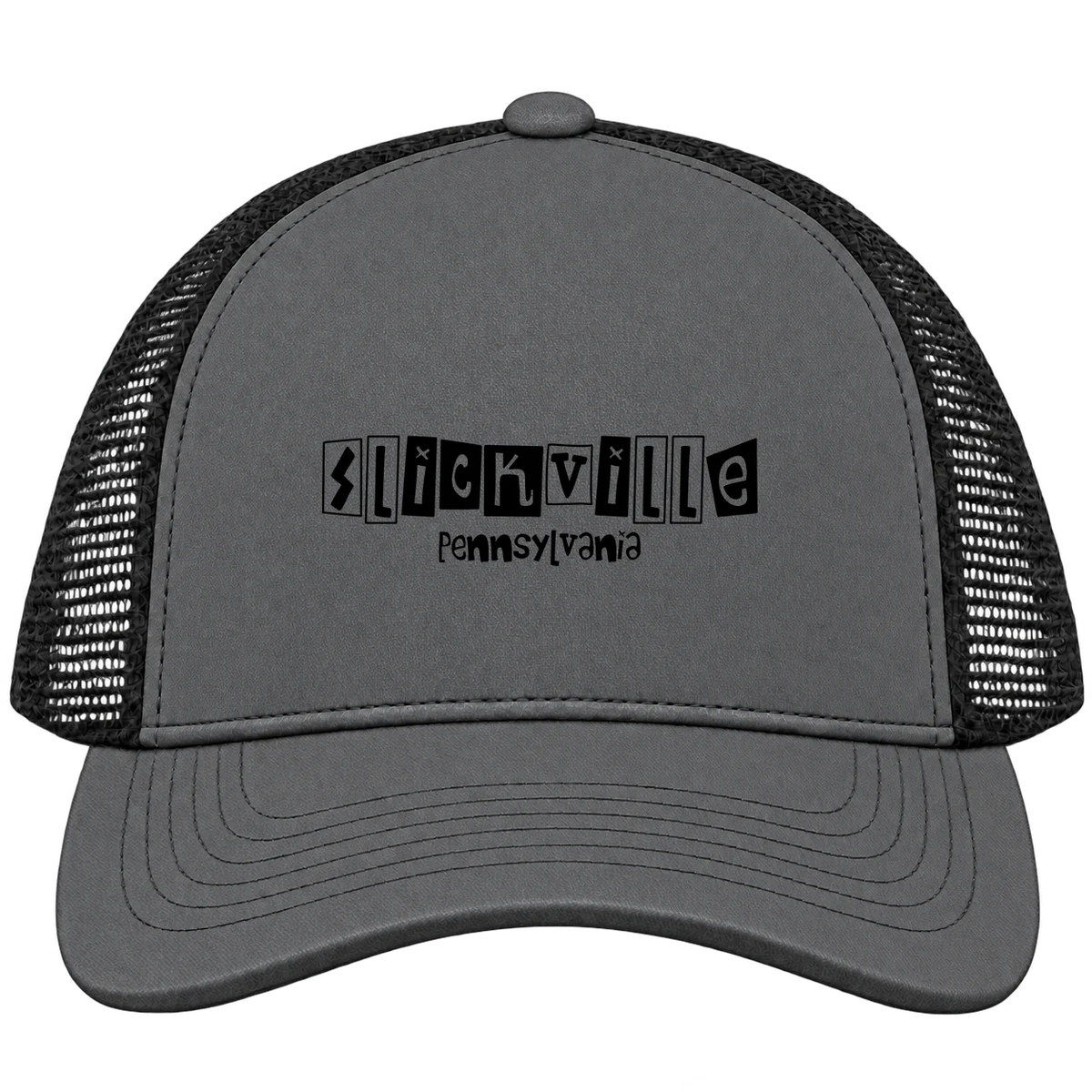Slickville, Pennsylvania Hometown Trucker Cap