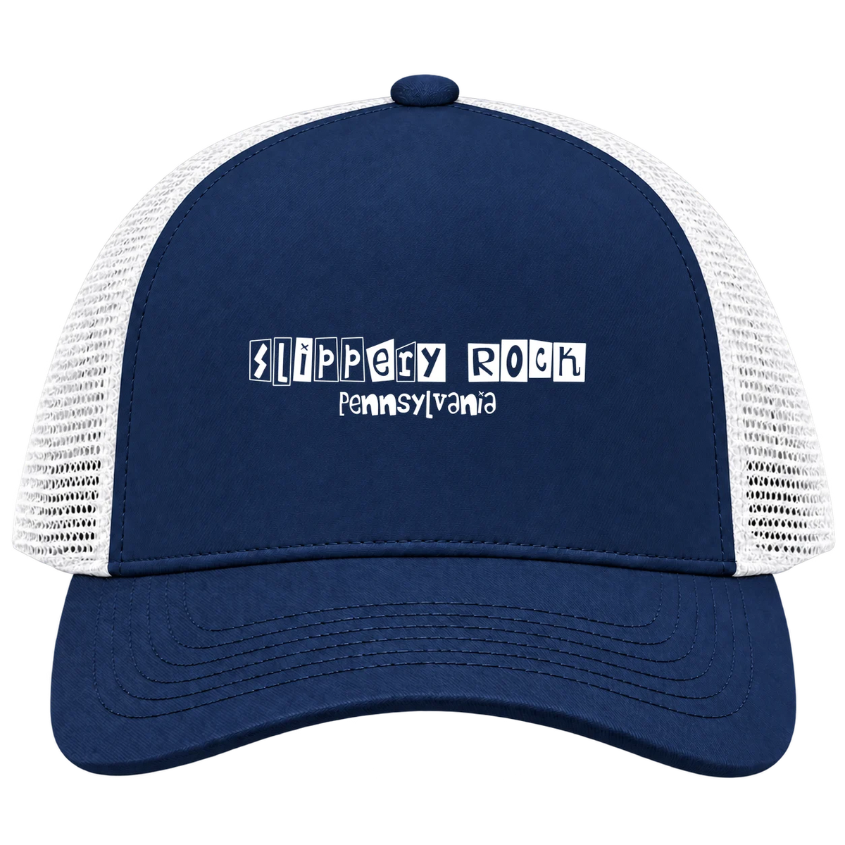 Slippery Rock, Pennsylvania Hometown Trucker Cap
