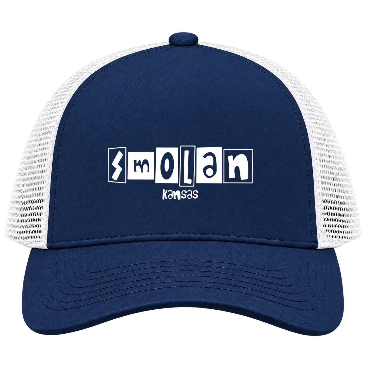 Smolan, Kansas Hometown Trucker Cap