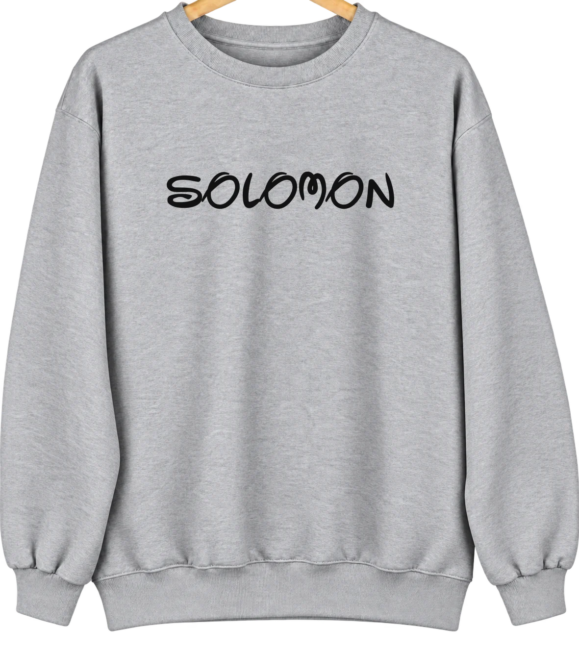 Solomon, Arizona Hometown Crewneck — Sport Grey