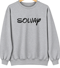 Solvay, New York Hometown Crewneck — Sport Grey