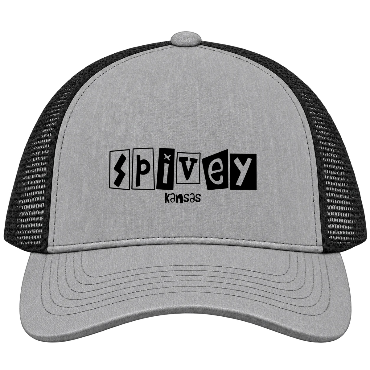 Spivey, Kansas Hometown Trucker Cap