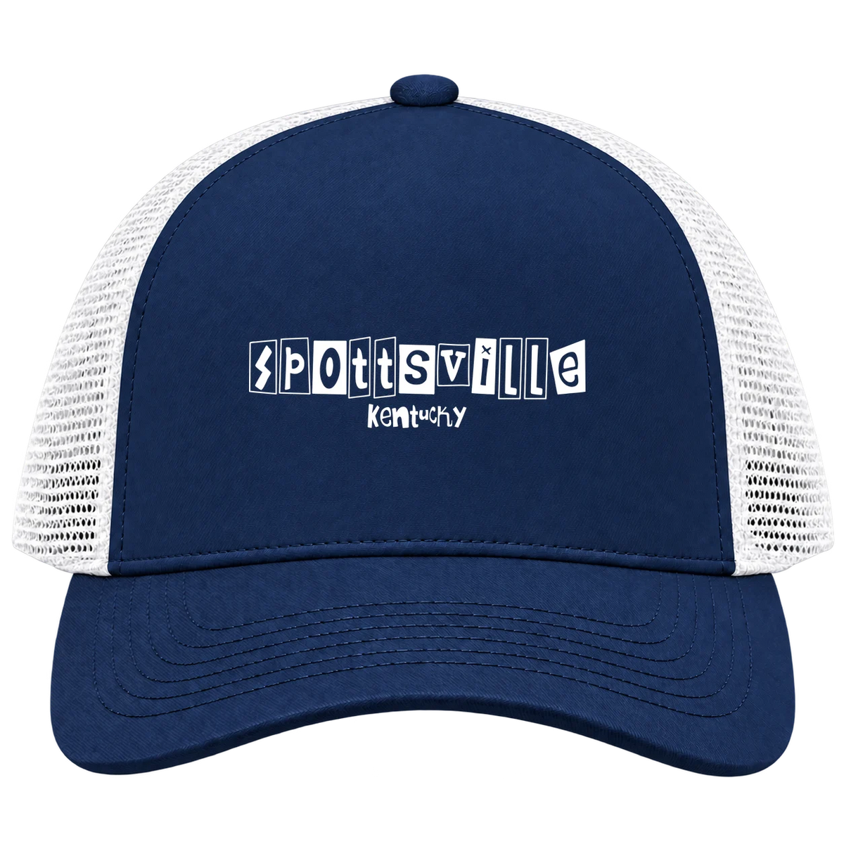 Spottsville, Kentucky Hometown Trucker Cap