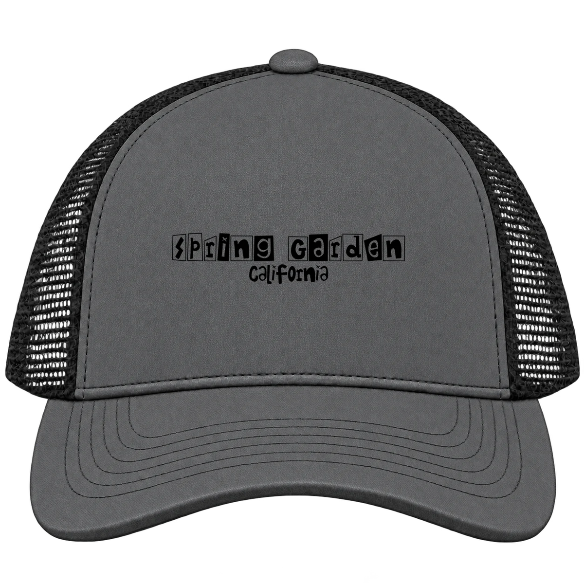 Spring Garden, California Hometown Trucker Cap