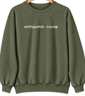 Springwater Colony, Montana Hometown Crewneck — Military Green