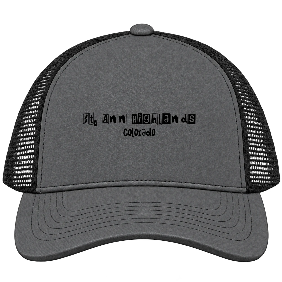 St. Ann Highlands, Colorado Hometown Trucker Cap