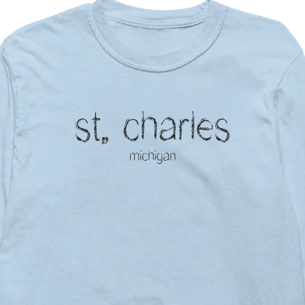St. Charles, Michigan Hometown Long-Sleeve