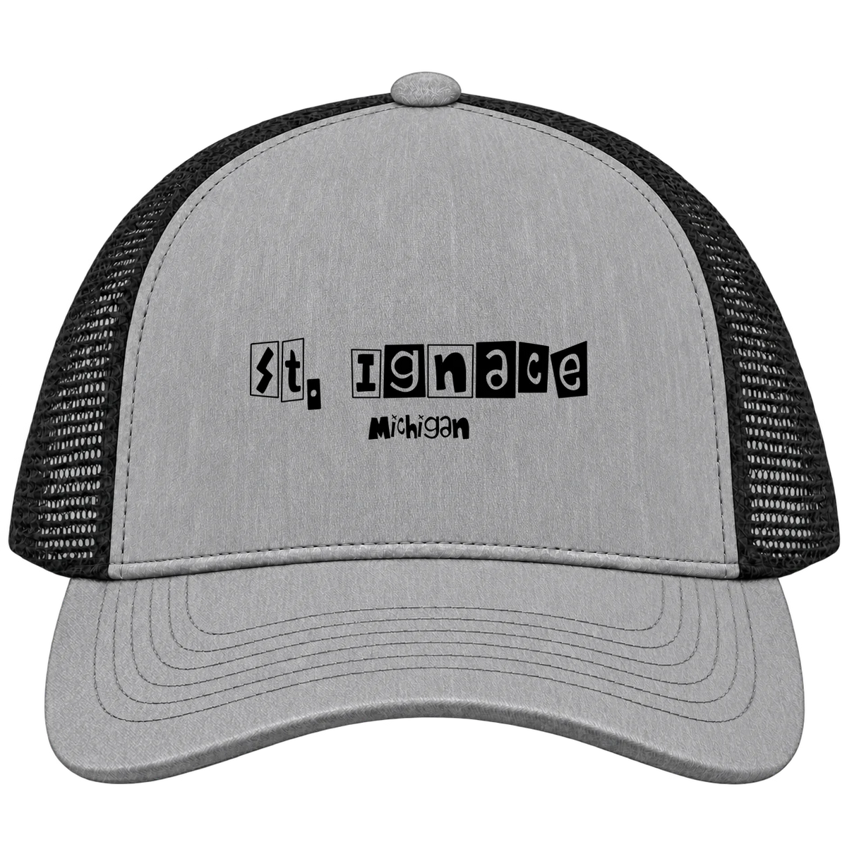 St. Ignace, Michigan Hometown Trucker Cap