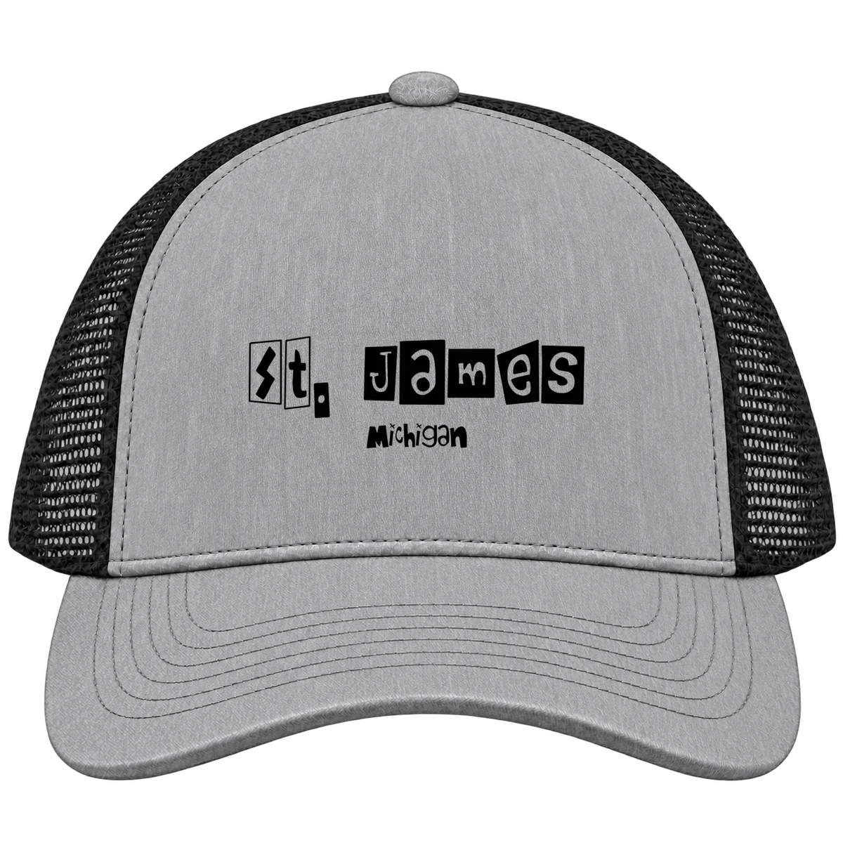 St. James, Michigan Hometown Trucker Cap