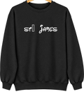 St. James, Minnesota Hometown Crewneck — Black