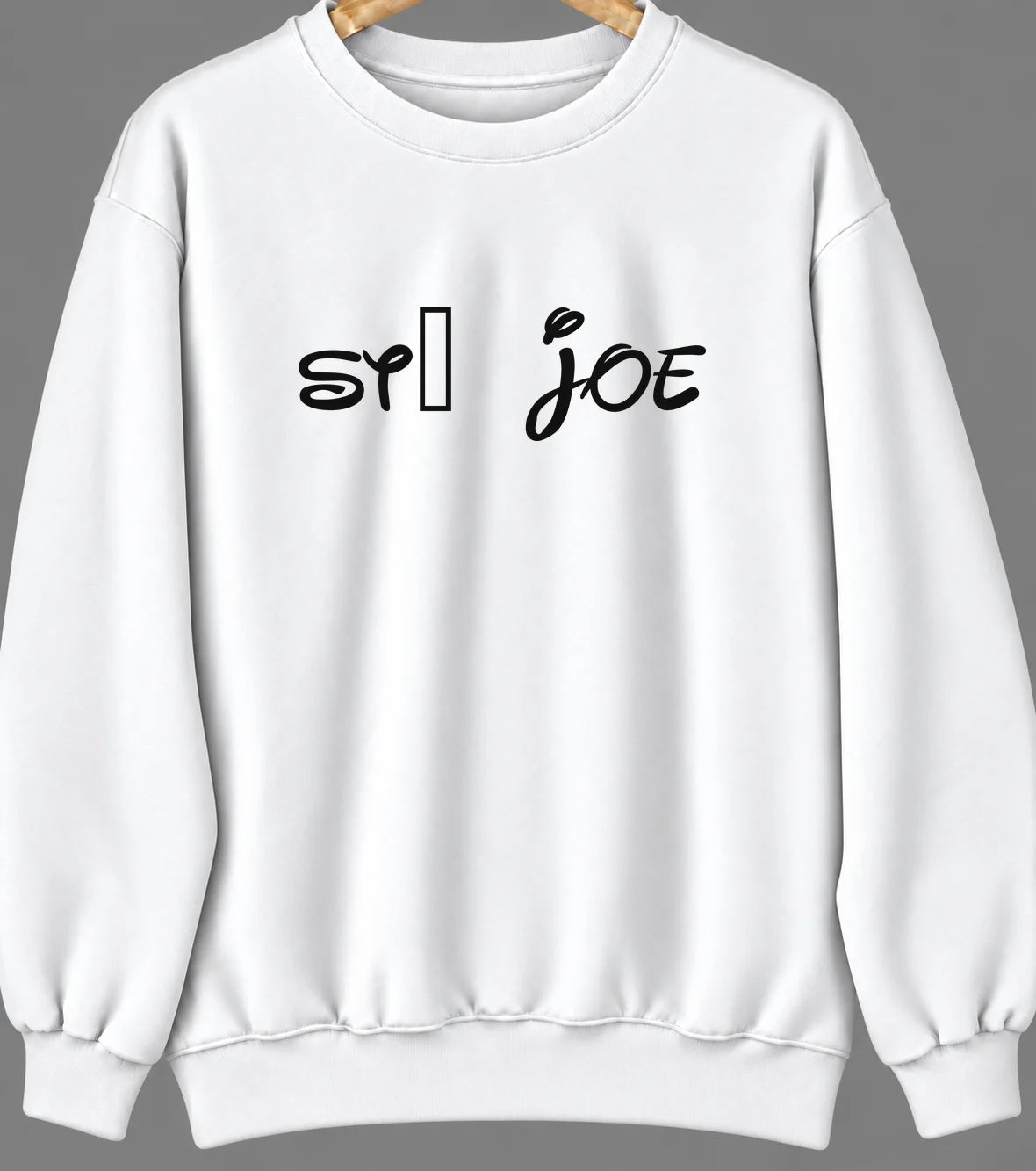 St. Joe, Arkansas Hometown Crewneck — White