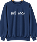 St. Leon, Indiana Hometown Crewneck — Navy
