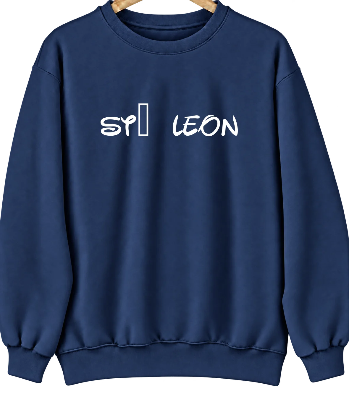St. Leon, Indiana Hometown Crewneck — Navy