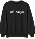 St. Marys, Iowa Hometown Crewneck — Black