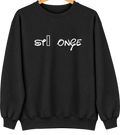 St. Onge, South Dakota Hometown Crewneck — Black