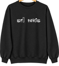 St. Paris, Ohio Hometown Crewneck — Black