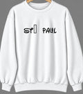 St. Paul, Missouri Hometown Crewneck — White