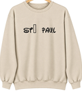 St. Paul, Oregon Hometown Crewneck — Sand
