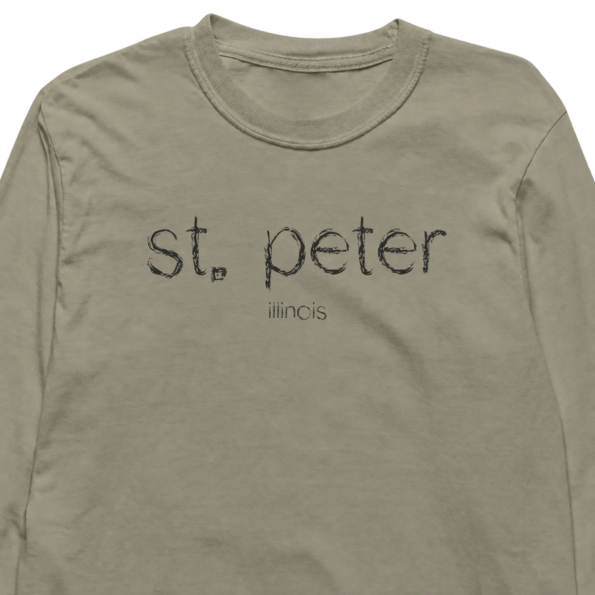 St. Peter, Illinois Hometown Long-Sleeve