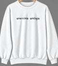 Stafford Springs, Connecticut Hometown Crewneck — White