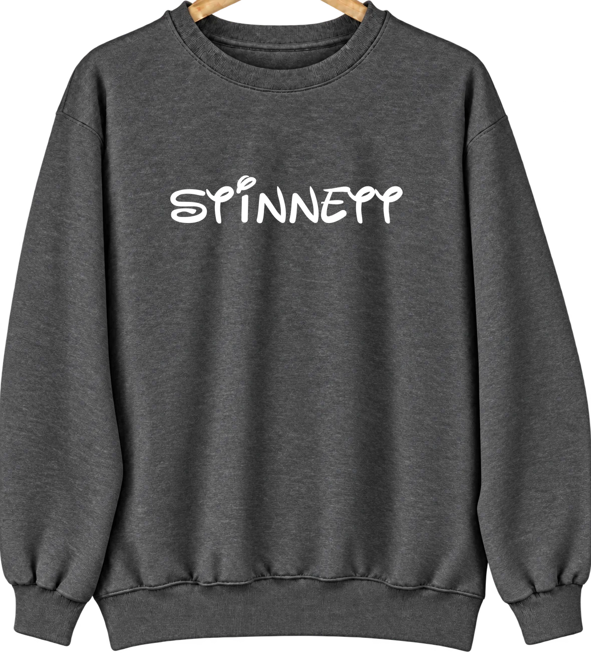 Stinnett, Texas Hometown Crewneck — Dark Heather